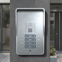 Interphone audio sans fil GSM 4G LTE avec déverrouillage de portail, contrôle via application iOS/Android, alimentation 12V DC pour appartements et communautés fermées