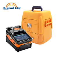 Empalmadora de Fusión Profesional Signal Fire AI-6C, Empalme en 6s, Calentamiento en 15s, Conector SC, FTTH, Soldador de Fibra 5G, 3 Años de Garantía, Wi-Fi