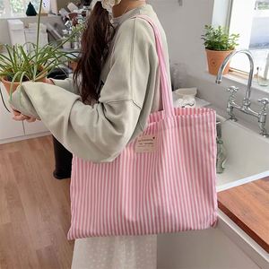 DLBZ Wholesale Large Durable Fashion Striped Custom Printed Eco Canvas <b>Tote</b> <b>Bag</b> With Inner Pocket - Product Image 6