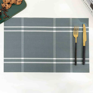 Juego de Manteles Individuales Tejidos de PVC de Alta Calidad para Mesa de Comedor, Platos, Vajilla, Hotel y Restaurante - Product Image 4