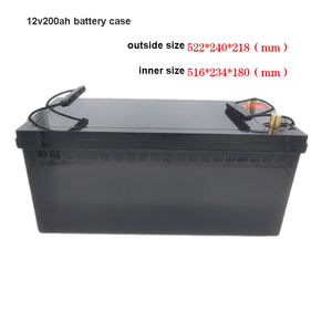 Lityum pil için plastik su geçirmez kılıf elektrikli araba golf arabası pil 12v100ah lifepo4 pil abs kılıf - Product Image 4