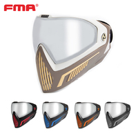 FMA F5 Storm Goggle Mask Full Face Anti-buée Outdoor Paintball Game Mask Detachable Tactical Breathable Protective Shield TB1688