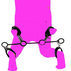 Moglovers Spot Goo Sm Frame Hanuffs and Feetcuffs Binding Rtrain Fixed Adjusted Sp Forced Leg Opener Flirting <span class=keywords><strong>Bonda</strong></span> Toy - Product Image 1