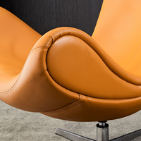 Meuble Orangefurn cincept siège ovale avec pouf fauteuil de salon pivotant design haut de gamme