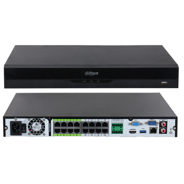 12MP 16 Channel Security CCTV Network Video Recorder H.265+ IP Smart Tuya POE NVR Kit with 2x12TB HDD and P2P Remote Access