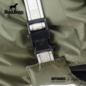 BlackDoggy 럭셔리 개 옷 방수 겨울 애완 동물 정장 그레이하운드 코트 - Product Image 5