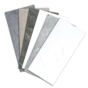 30*60cm Größe Abnehmbarer schwarzer Marmor aufkleber PVC-Schaum Wasserdichtes Tapeten Selbst klebende wasserdichte 3D-Marmortapete - Product Image 5
