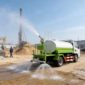 Autocisterna Dongfeng 4X2 4CBM con Cannone Nebulizzatore, Motore Euro 5, per Controllo Polvere, Lavaggio Stradale, Raffreddamento Spazi Verdi, Robusta e Pratica, Direttamente dalla Fabbrica - Product Image 3