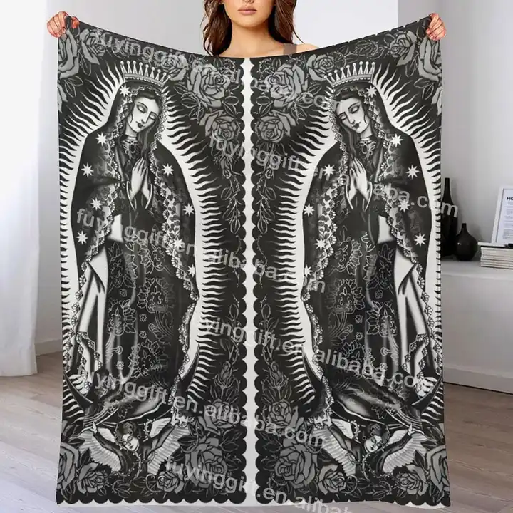 Accent Pillows Supreme Virgin Mary Blanket Soft Blanket With