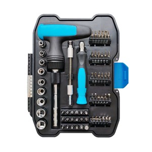 Lixin 61-Piece T-Type Ratchet Screwdriver Set Metric Precision Repair Tool Household Use - Product Image 5