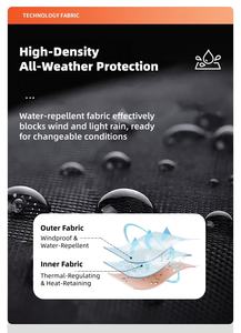 Pantalon cargo unisexe d'extérieur, léger, respirant, doublé en polaire, résistant à l'eau, imperméable, convertible, multi-poches - Product Image 4