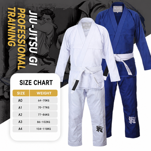 Kimono BJJ Personalizzabile per Adulti, Uniforme da Grappling Resistente, Tinto con Coloranti Vegetali, Non Sbiadisce, per Uomini <span class=keywords><strong>e</strong></span> Donne - Product Image 1