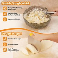 Kit Complet d'Outils de Cuisson pour Pain au Levain 11-en-1 : Panier de Fermentation, Pot de Levain, Fouet à Pâte, Couteau à Pain, Racloir, Tapis en Silicone