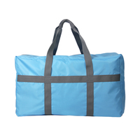 Sac de voyage pliable personnalisé 60L, tendance, avec fermeture éclair, imperméable, léger, grande capacité, pour activités de plein air, fabricant OEM ODM