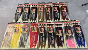 3X EZ High Quality <strong>for</strong> Ombre Synthetic Hair Bulk <strong>Extensions</strong> <strong>for</strong> Women Easy <strong>Braids</strong> Pre-Stretched Single Weft Crochet - Product Image 6