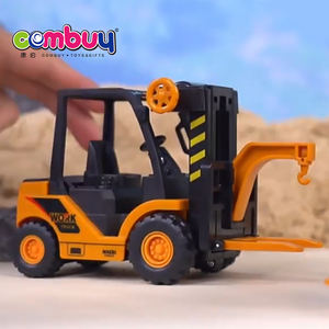 ชุดรถยกของเล่นขนาดเล็กแรงเสียดทานสำหรับเด็กรถบรรทุกทางวิศวกรรมแบบจำลอง - Product Image 3