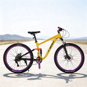 Bicicletta da Montagna Downhill 27.5 Pollici a 8 Velocità con Corona Narrow Wide, MTB da Fuoristrada per Uomo, Disponibile in Fabbrica - Product Image 2