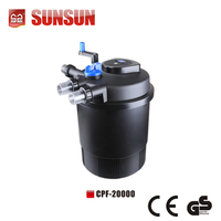 Sunsun Haute Qualité Plastique Koi Bio Pompe Système de Filtre à Pression Traitement de l'Eau Tambour de Poisson Étang Aquariums Étang Accessoire