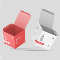 Boîtes d'emballage en papier carrées de luxe personnalisées, boîtes d'emballage en papier de haute qualité pour pots de bougies