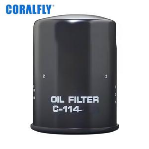 กรองน้ำมันเครื่อง C-114 FF144 SO1637 C114 สำหรับซากุระ ขายดี - Product Image 1