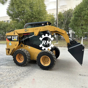 Cargadora CAT 246D Usada en Excelentes Condiciones al Precio Más Bajo, CAT246D 246C 236D 236C 226B 226B2 262D Maquinaria de Segunda Mano con Ruedas - Product Image 5