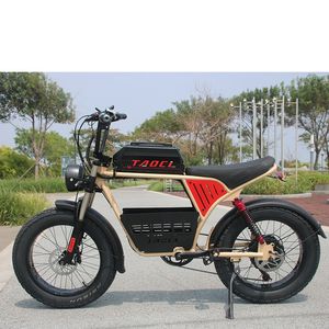 Vélo de montagne électrique <span class=keywords><strong>Alucard</strong></span> avec cadre en alliage d'aluminium, 48V 750W 1500W, pneus larges de 20*4 pouces, 50 km/h - Product Image 3