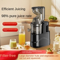 Petit presse-agrumes électrique multifonction Traitement personnalisé pour la séparation des résidus Machine à jus de fruits et légumes domestique