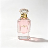Flacon de parfum transparent de luxe 50 ml pour femme avec boîte, design personnalisé en usine, collection 2026