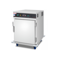 Chauffe-Plats Professionnel à Convection 11 Niveaux en Acier Inoxydable avec Porte Vitrée, Économie d'Énergie, Contrôle Numérique Intelligent pour Buffets et Restauration