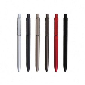 Novel Metal Ballpoint <b>Pen</b> 1.0mm Pastel Colors Soft Touch <b>Retractable</b> Click Promotional <b>Pens</b> for Office School - Product Image 1