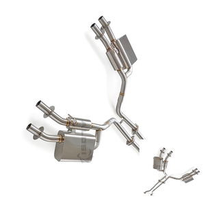 Système d'échappement arrière en acier inoxydable pour Hyundai Genesis 3.3T 2018-2023 haute <span class=keywords><strong>performance</strong></span> - Product Image 3