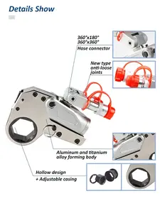 Lage Serie Fabrieksprijs 232 Tot 44593 Nm 70mpa Hydraulische Momentsleutel Gereedschapset - Product Image 2