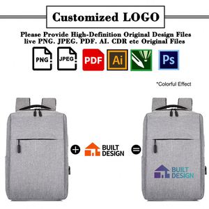 Casual Large Capacity for Men <b>Women</b> Event Promo Gift Business <b>Laptop</b> With Custom Logo Travel <b>Backpack</b> - Product Image 4