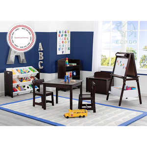 Boîte à jouets Deluxe pour enfants en chocolat noir - Product Image 6