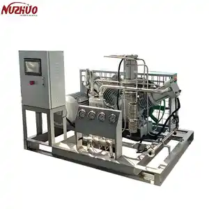 NUZHUO uso industriale totalmente Oil-Free compressore di ossigeno O2 Booster per il riempimento del cilindro