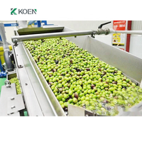 Complete productielijn voor extra vierge olijfolie door centrifuge-extractie