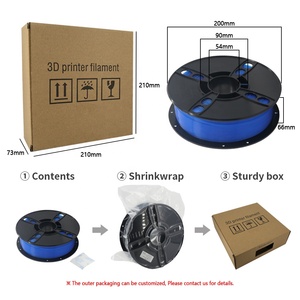 Filamento para Impresora 3D de Alta Calidad a Precio de Fábrica, PETG PLA ABS 1.75mm 1kg - Product Image 2