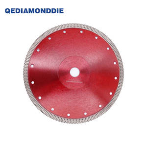 Lame de scie diamantée de haute qualité 105 mm 115 mm 125 mm X Lame de scie diamantée en maille turbo pour la découpe de carreaux en porcelaine - Product Image 5