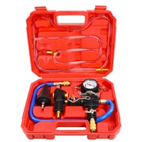 Kit de Recarga de Refrigerante con Sistema de Enfriamiento Neumático HTL, Herramienta Universal para Cambio de Anticongelante en Radiadores Automotrices