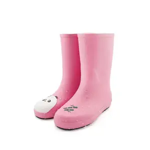 Lapps 2024热卖脚踝硅胶胶靴防水防滑男士儿童橡胶儿童雨靴