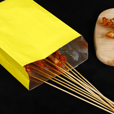 Customized Food Paper Bag Kraft Wholesale Square Bottom