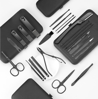 Kit de Manucure et Pédicure en Acier Inoxydable 7/8/10/15/18/20 Pièces – Coupe-Ongles, Ciseaux et Outils Essentiels – Coffret Pratique – Vente Flash