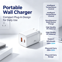 Çok Satanlar |   45W 65W GaN Şarj Cihazı |   PD QC3.0 Çoklu Portlu USB A Tip C Hızlı Şarj Cihazı ABD AB BK Fişli Taşınabilir Duvar Şarj Adaptörü