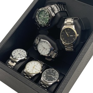 Custodia <span class=keywords><strong>a</strong></span> <span class=keywords><strong>carica</strong></span> <span class=keywords><strong>carica</strong></span> con 3 slot per orologio con motore silenzioso <span class=keywords><strong>a</strong></span> <span class=keywords><strong>carica</strong></span> automatica materiale orologio in pelle di coccodrillo - Product Image 4