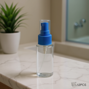 75ml Plastic Cylinder <b>Bottle</b> with <b>Pump</b> Sprayer for Personal Care Storage and Organization - Product Image 3