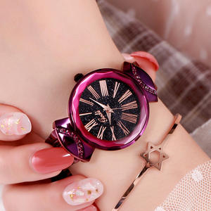 Montres pour femmes en gros, or rose, vintage, étanches, chiffres romains, montres tendance - Product Image 5