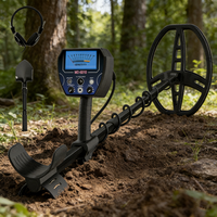 Détecteur de métaux portable étanche en promotion, haute sensibilité, pour la détection d'or souterrain, scanner de sécurité extérieur