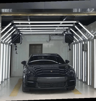 SUEZ usine auto détaillant lumière professionnelle d'entretien de voiture led tunnel lumière