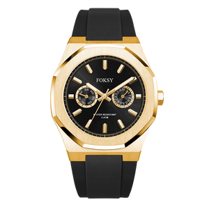 ルミナスハンド付き高品質2サブダイヤル多機能バータイプスケールクロノグラフ時計 - Product Image 3