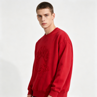 Sweat-shirt de haute qualité 100% coton, coupe classique, vente en gros, t-shirt vintage à manches longues, streetwear imprimé, 6XL